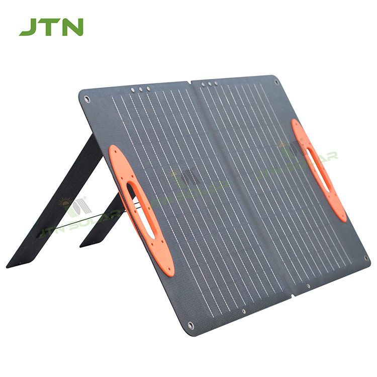 کمپینگ در فضای باز 2 * USB QC3.0 DC Type C شارژر مونو پوشیدنی پوشیدنی پوشیدنی خورشیدی 60W پوشیدنی خورشیدی