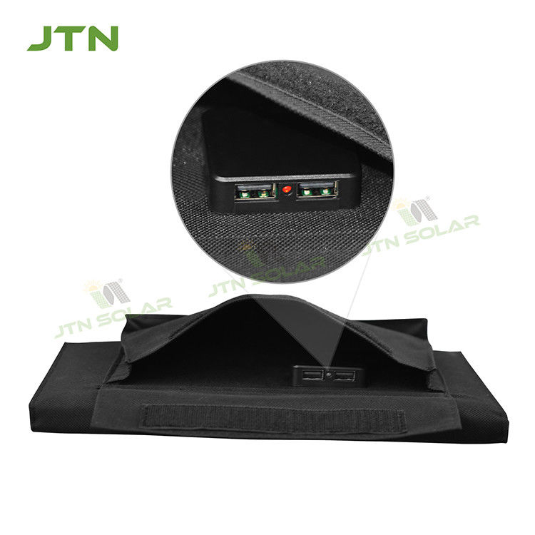 کمپینگ بیرونی سفارشی شده ETFE 21W شارژر خورشیدی تاشو قابل تاشو پنل های خورشیدی قابل حمل با پورت USB