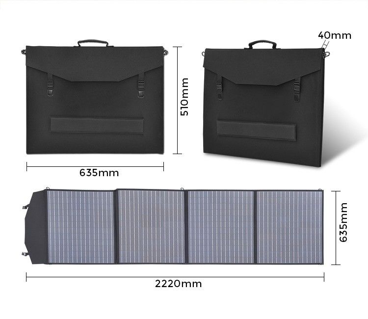 156.75mmx156.75mm MONO سلول خورشیدی 200w پتو برای شارژ باتری خودرو و دوچرخه EV