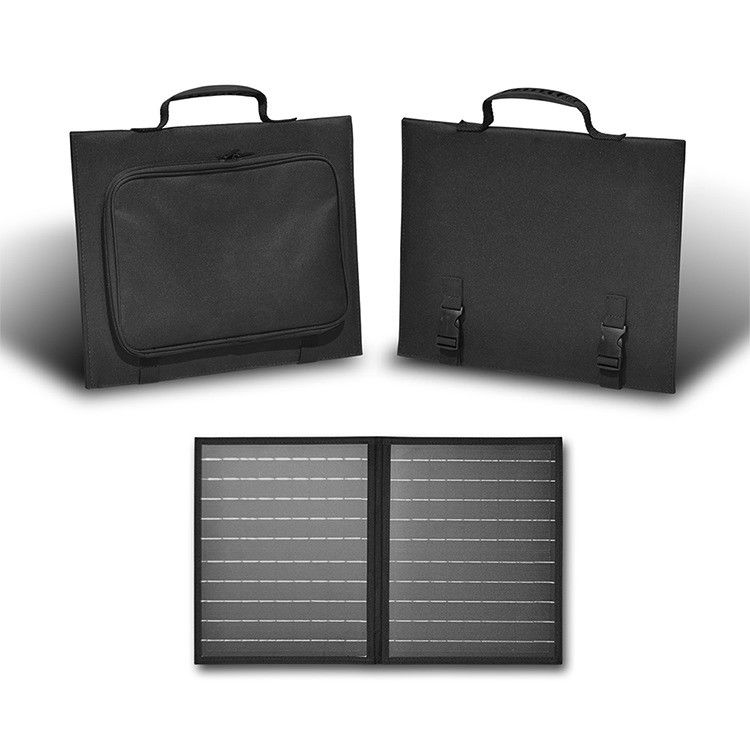 CE/FCC/ROHS/PSE گواهینامه 40W قابل حمل فولادی پنل خورشیدی شارژر تلفن همراه برای کمپینگ