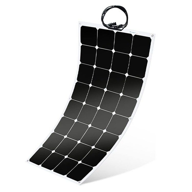 PV 12v 24v 200w 100w ETFE پنل خورشیدی کیت انعطاف پذیر برای RV در فضای باز
