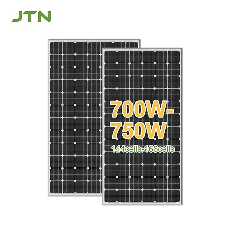 IP65 پنل خورشیدی ضد آب دو طرفه 700W 690W 680W 670W کار 12 سال