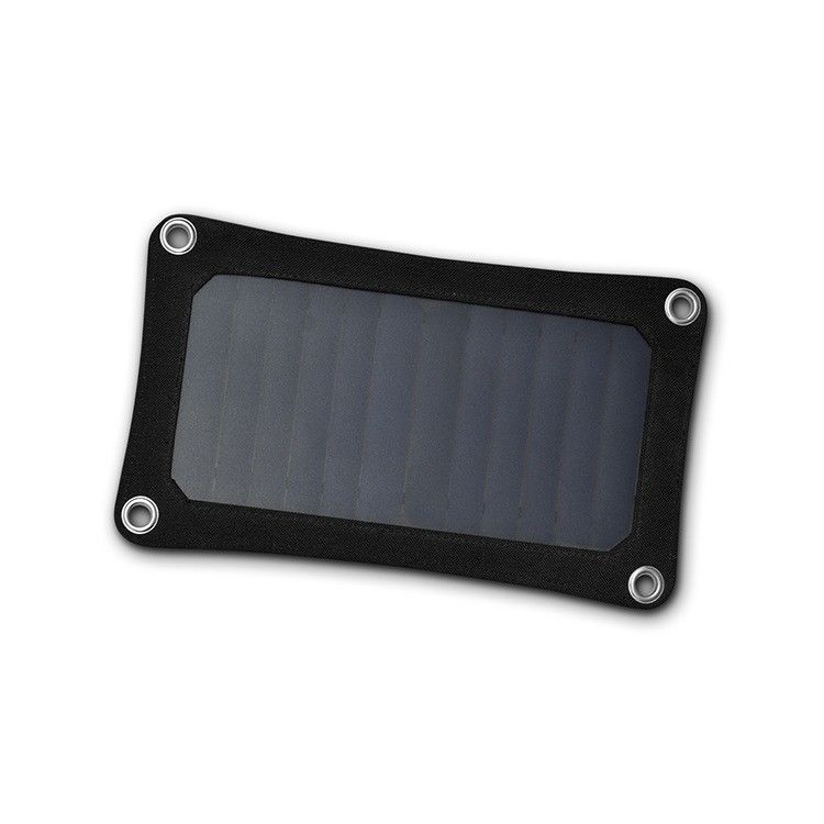 2 اندازه سلول SUNPOWER 7W پنل انرژی خورشیدی قابل حمل برای اتصال USB و سفر