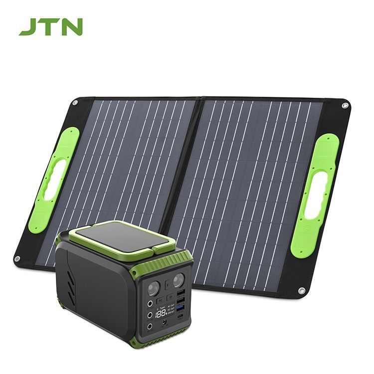 پنل خورشیدی برای کمپینگ در فضای باز ایستگاه برق ژنراتور قابل حمل Lifepo4 لیتیوم 110V 200W