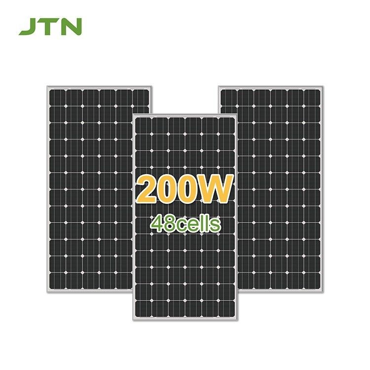 170wp 180wp 190wp 200wp پنل خورشیدی 12 سال کار برای سیستم انرژی خورشیدی