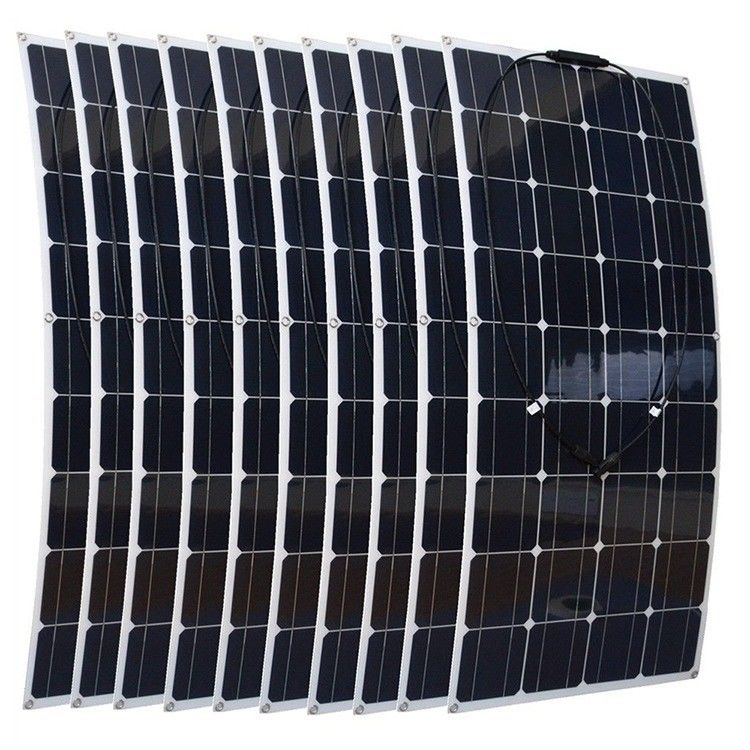 220 * 64 * 3CM اندازه شارژ خورشیدی کیت سیستم کوچک برای 500w سیستم انرژی خورشیدی خارج از شبکه