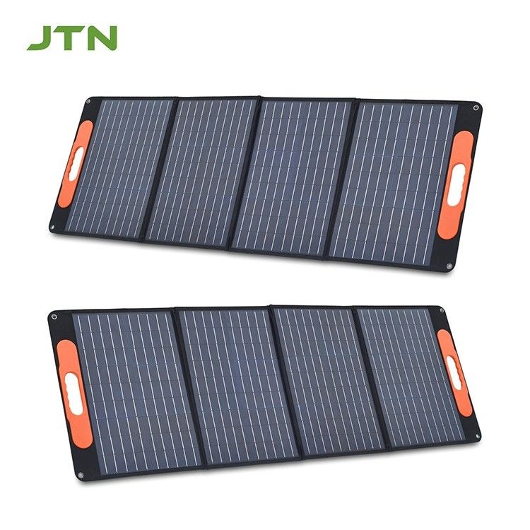 MC4 سوکت تاشو پنل خورشیدی قابل حمل شارژر خورشیدی برای کمپینگ 24v 120w 150w