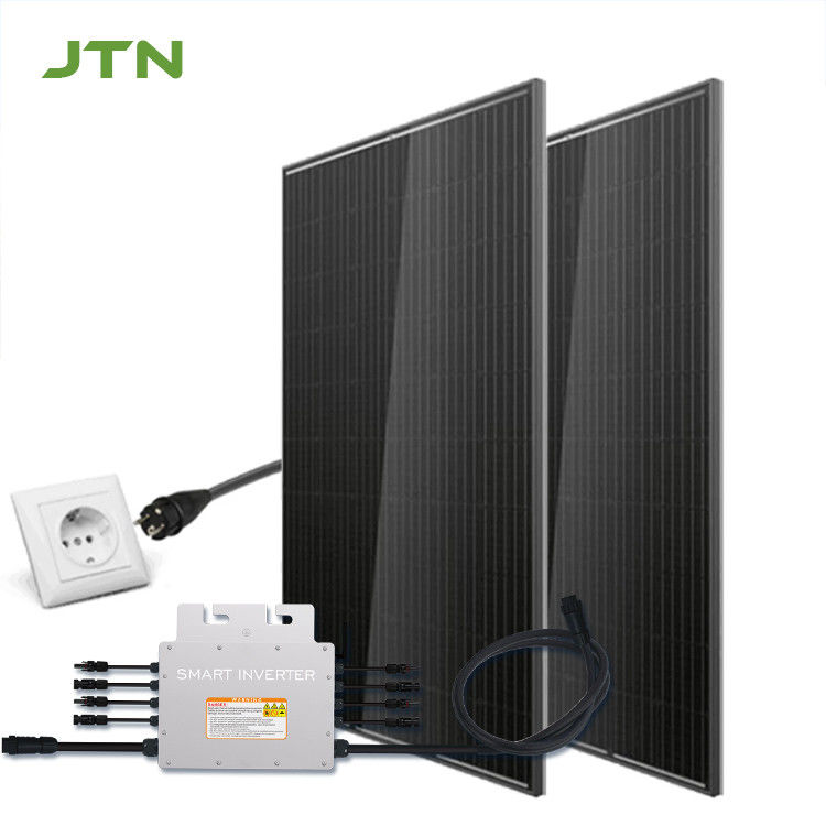 400wp 600wp 800wp پلگ و پلی بالکن سیستم خورشیدی 230v خروجی برای نصب آسان سقف