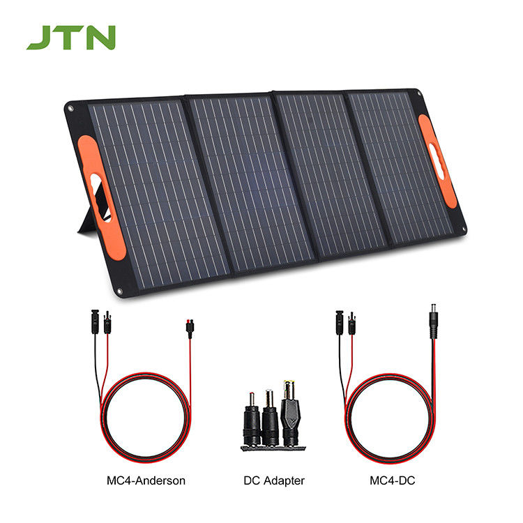 کیت پانل خورشیدی 120 وات برای کاروان RV 156.75mmx156.75mm اندازه سلول پانل شفاف PV
