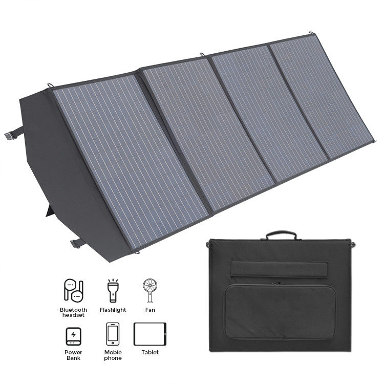 OEM/ODM پشتیبانی شده 200W شارژر پنل خورشیدی قابل انعطاف قابل حمل برای کمپینگ و پیاده روی